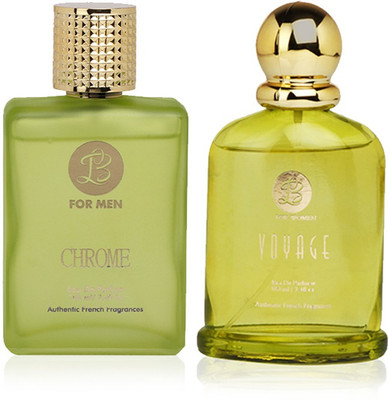 

LB Perfume LB CHROME AND LB VOYAGE PERFUME FOR MEN & WOMEN 100 ML EDP(COMBO OF 2) Perfume - 200 ml(For Men & Women)