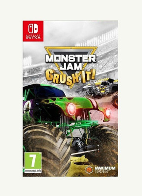 

Monster Jam Crush It! Box Art (Standard)(Racing, Sports, Action, Simulation, for Nintendo Switch)