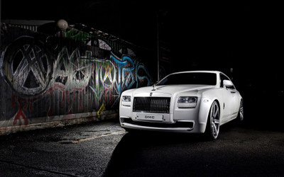 

Rolls Royce dmc ghost Saranghae Car Poster Paper Print(12 inch X 18 inch, Rolled)