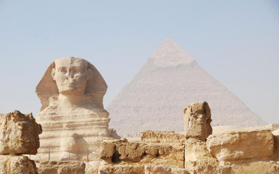 

Great Giza Pyramid out of seven wonder Poster Paper Print(12 inch X 18 inch, Rolled)