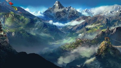 

Natural Scene of Himalayas Mountain Poster Paper Print(12 inch X 18 inch, Rolled)