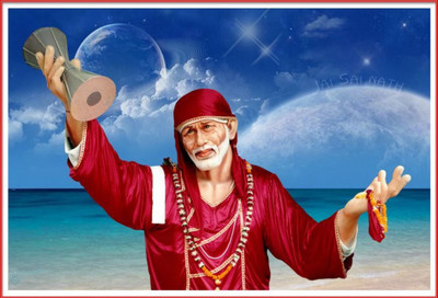 

Sai Baba Poster Paper Print(12 inch X 18 inch, Rolled)