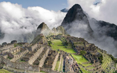 

Scene of Machu Pichu - out of 7 wonder Poster Paper Print(12 inch X 18 inch, Rolled)
