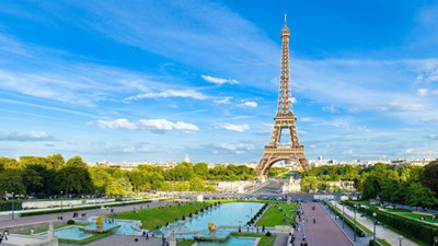 

Natural Scene of Eiffel Tower in paris Poster Paper Print(12 inch X 18 inch, Rolled)