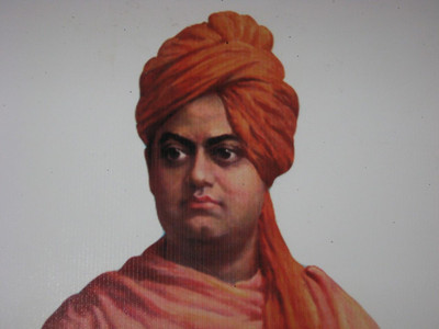 

Swami Vivekananda - Religious Star Poster Paper Print(12 inch X 18 inch, Rolled)