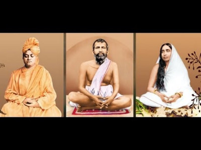 

Swami Vivekananda and Shri Ram Krishan Paramhans Poster Paper Print(12 inch X 18 inch, Rolled)