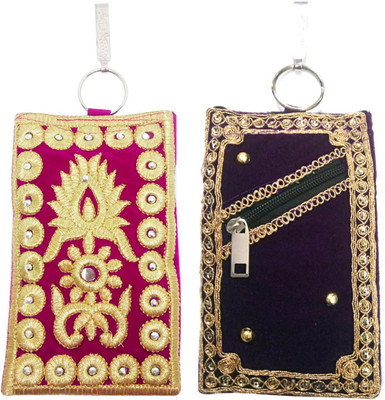

Shopoholics Combo-of-2-Pouch-Code-O Mobile Pouch(Multicolor)