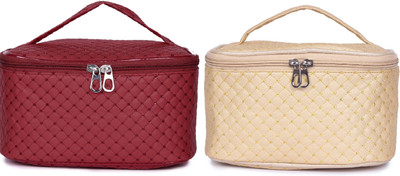 

MPK PERFECT CP-BRGDN2PC-015 Cosmetic Bag(Multicolor)