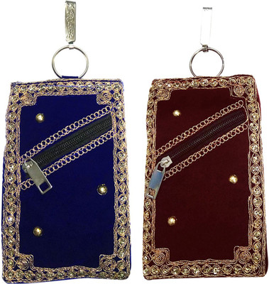 

Shopoholics Combo-of-2-Pouch-Code-R Mobile Pouch(Multicolor)