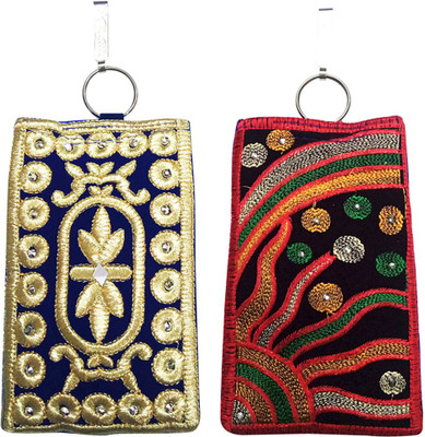 

Shopoholics Combo-of-2-Pouch-Code-L Mobile Pouch(Multicolor)