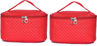 MPK PERFECT Toiletry Bags Cosmetic Bag(Red)