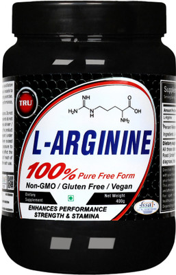 TRU L-ARGININE EAA (Essential Amino Acids)(400 g, Unflavored)