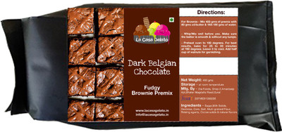 

La Casa Gelato Dark Chocolate Fudge Brownie Mix 400 g