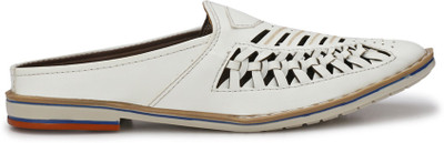 

John Karsun Men White Sandals