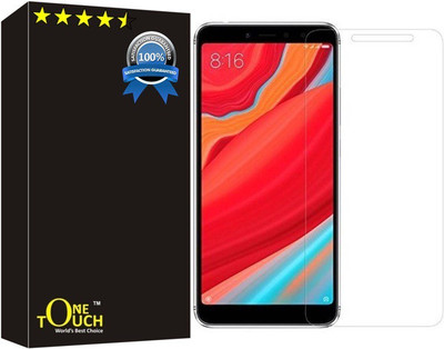 One Touch Tempered Glass Guard for Mi Redmi Y2(Pack of 1)
