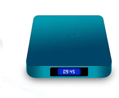 

SOUDAMINI SCISHION AI ONE Android 8.1 TV Box - GLACIAL BLUE ICE Rockchip 3328 2GB RAM + 16GB ROM Android 8.1 2.4G WiFi USB3.0 BT4.0 Voice Control Media Streaming Device(Blue)