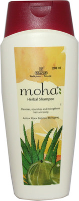 

Moha Amla, Aloe, Brahmi & Bhringaraj Herbal Shampoo(200 ml)