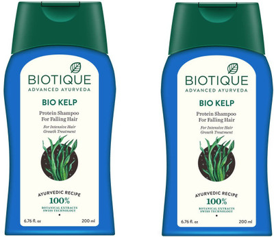 

BIOTIQUE BIO KELP PROTEIN SHAMPOO FOR FALLING HAIR INTENSIVE HAIR GROWTH TREATMENT 200ML(400 ml)