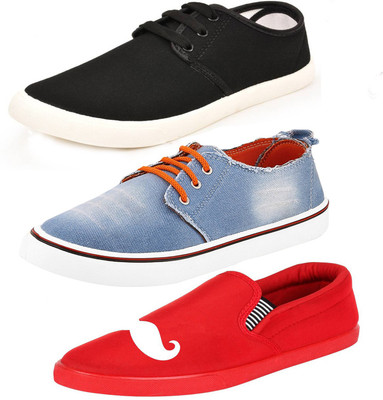 

Dagcros Casuals For Men(Black, Blue, Multicolor