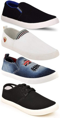 

Clymb Combo Pack Of 4 Casual Trendy Discounted Casuals For Men(Multicolor