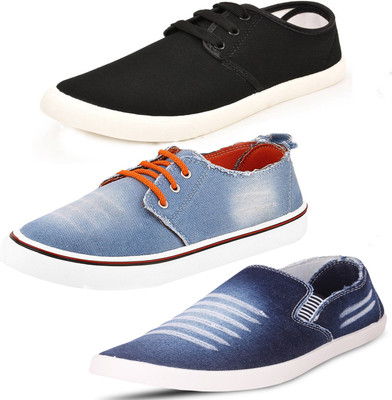 

Dagcros Casuals For Men(Black, Blue, Multicolor