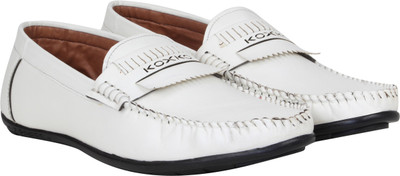 

Koxko Stylish Loafers For Men(White