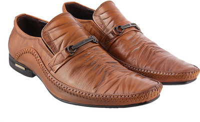 

J.Fontini Premium Slip On For Men(Tan, 62;khaki
