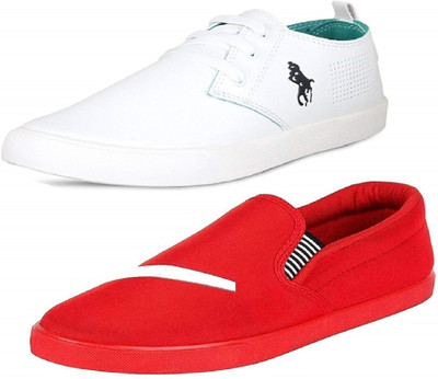 

Rifof 2 Combo Pack Of Shoes Casuals For Men(Multicolor