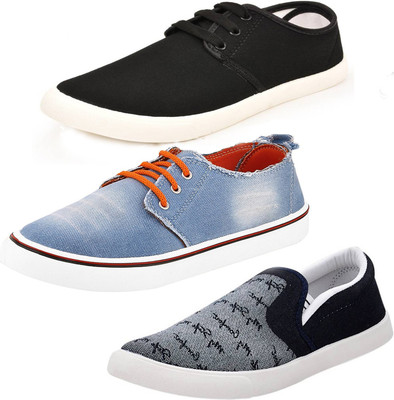 

Dagcros Casuals For Men(Black, Blue, Multicolor