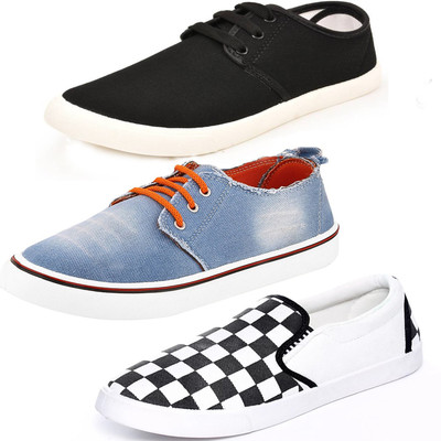 

Dagcros Casuals For Men(Black, Blue, Multicolor
