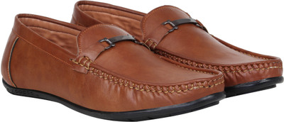 Koxko Stylish Loafers For Men(Brown