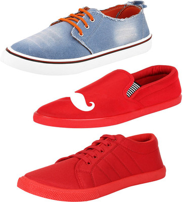 

Dagcros Casuals For Men(Red, Multicolor
