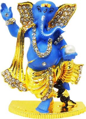 71 Off On Fabzone Gold Plated With Stone God Shri Ganesh Car