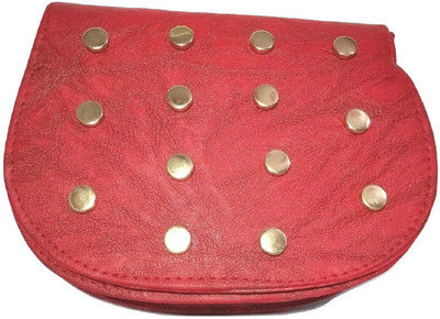 

Trendzz Girls Casual Maroon PU Sling Bag