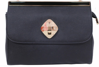

Adorsy Women Casual, Formal, Evening/Party Black PU Sling Bag