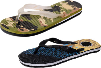 

IndiWeaves StepCare Slippers, Multicolor::black