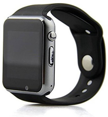 

BODOC V I S_ Original Mobile Watch Phone with Calling System Supports iOS & Android Device Smartwatch Black Smartwatch(Black Strap Free Size)