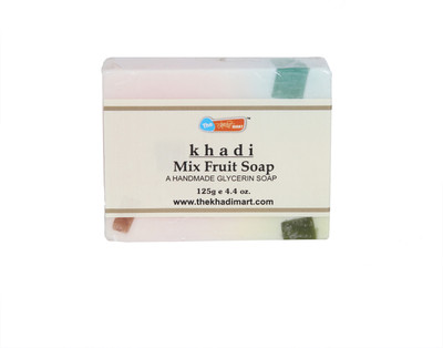 

Agile The Khadi Mart (Mix Fruit) Soap - (Pack of 2) - 250 gm(2 g, Pack of 2)