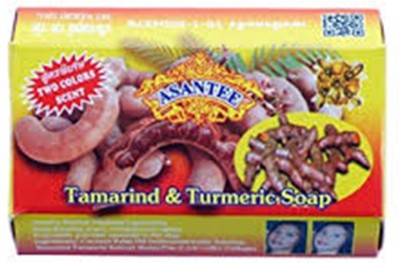 

asantee Tamarind & Turmeric Herbal Thailand Soap(125 g, Pack of 2)