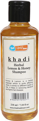 

Agile The Khadi Mart Herbal (Lemon and Honey) Shampoo - (Pack of 1) - 210 ML(1 g)