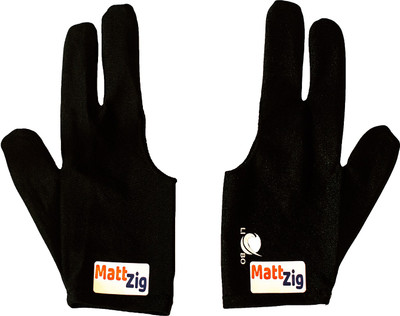 

MattZig Two Pieces of Pool, Snooker and Billiard Gloves (, Black