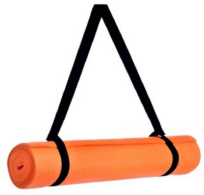 

AKR 100% EVA ECO FRIENDLY WITH STRAP Orange 6 mm Yoga, Exercise & Gym Mat
