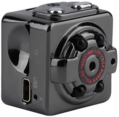 

MANIA ELECTRO FULL HD 1080P 720P Mini Camera Recorder Mini DV Camera Camcorder Infrared Night Vision Video Recorder Support TF Card Sports and Action Camera(Black, 12 MP), Blackish