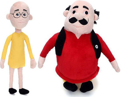 

imodish Motu Patlu 35cms Soft Toy Plush Stuffed Toy - 5 cm(Multicolor)