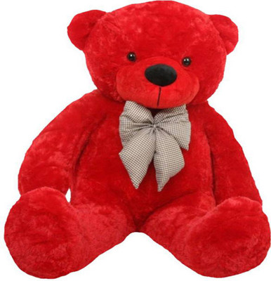 

RT SOFT TOYS Soft Teddy Bear For Birthday Party (SEST- 17) - 122 cm(Red 17)