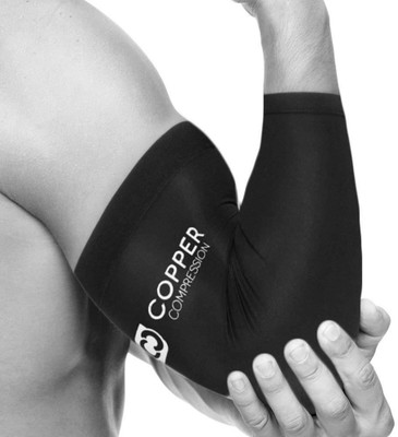 

QUINERGYS ™ The ORIGINAL Elbow System for Complete Support and Pain Relief from Golfer and Tennis Elbow Elbow Support (, Coal, Black