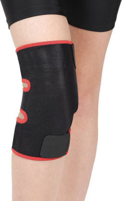 

El-con El-A124 Knee, Calf & Thigh Support (Free Size, Black, Red)