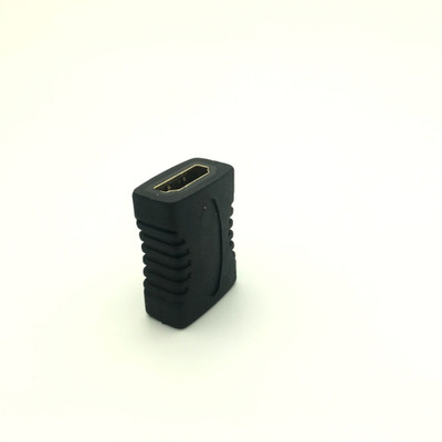 

ACUTAS HDMI female to female adapter coupler connector converter for HDTV 1080P HDMI adapter USB Adapter(Black)