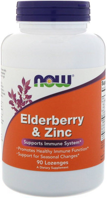 

Now Foods Now Foods, Elderberry & Zinc,(90 No)