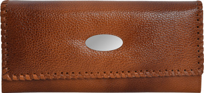 

Tan Ritcher Women Tan, Brown Genuine Leather Wallet(5 Card Slots), Brown;tan